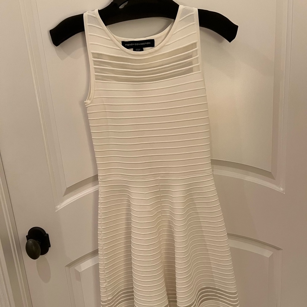 French Connection White Dress